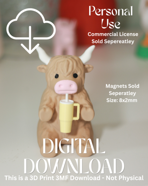 Harvey Highland Cow Bundle - Digital Download