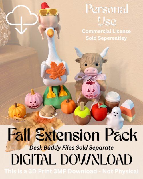 Fall Extension Pack - 3MF Digital Download